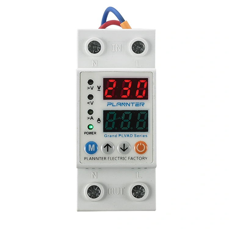 デュアルディスプレイ電圧プロテクター